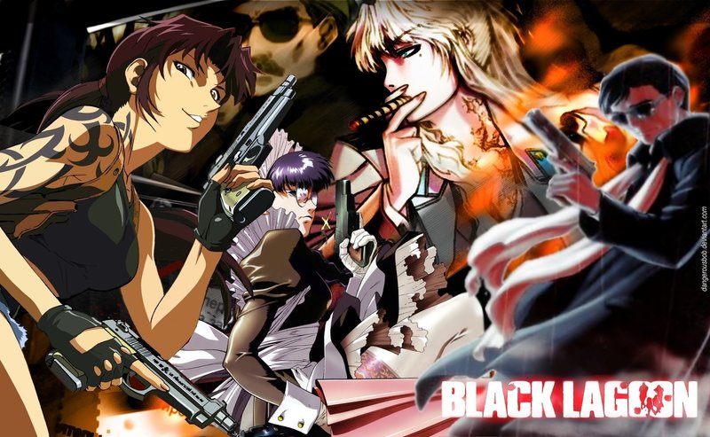 Black Lagoon. This is a manga series written and illustrated by Rei Hiroe.